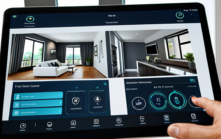 스마트 홈 기술의 향후 발전 방향 - Voice Control & Accessibility**

"A person with a disability, fully clothed in comfortable attire, s...